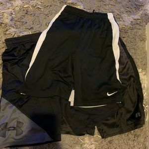 3 pairs of basketball shorts